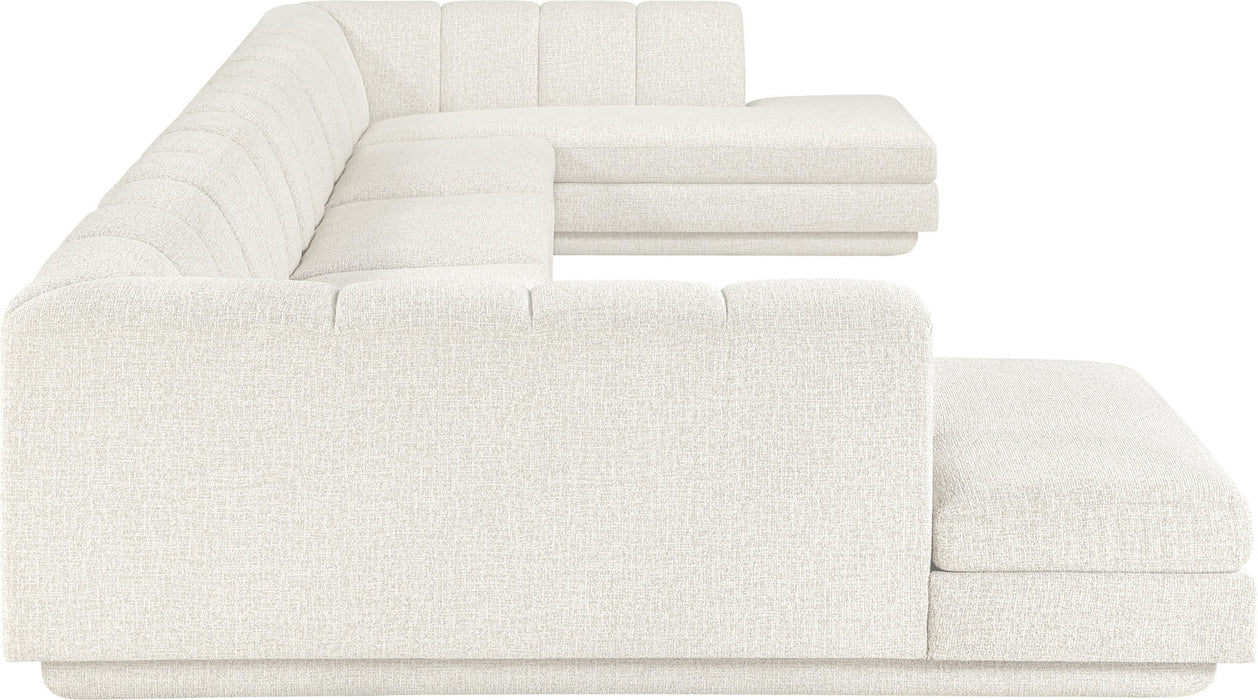Modari - Sectional - Cream - Simple Home Plus