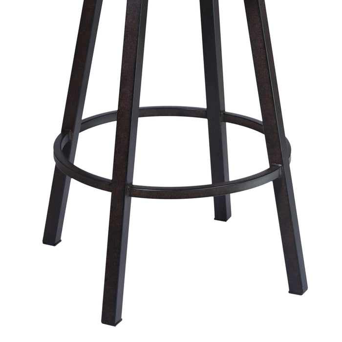 Madrid - Swivel Bar Stool - Auburn Bay - Simple Home Plus
