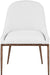 Ferro - Upholstered Dining Side Chair With Brushed Bronze Legs - Simple Home Plus