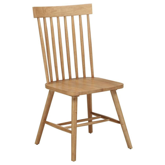 Andrews - Windsor Spindle Back Dining Side Chair (Set of 2) - Simple Home Plus