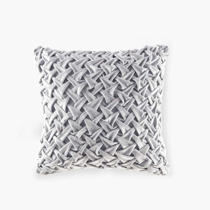Winchester - Square Decor Pillow - Silver - Simple Home Plus