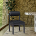 Roundhill - Faux Leather Dining Chair (Set of 2) - Black Frame - Simple Home Plus