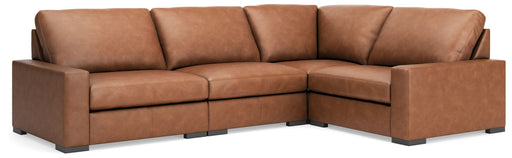 Calden - 4-Piece Sectional - Caramel - Simple Home Plus