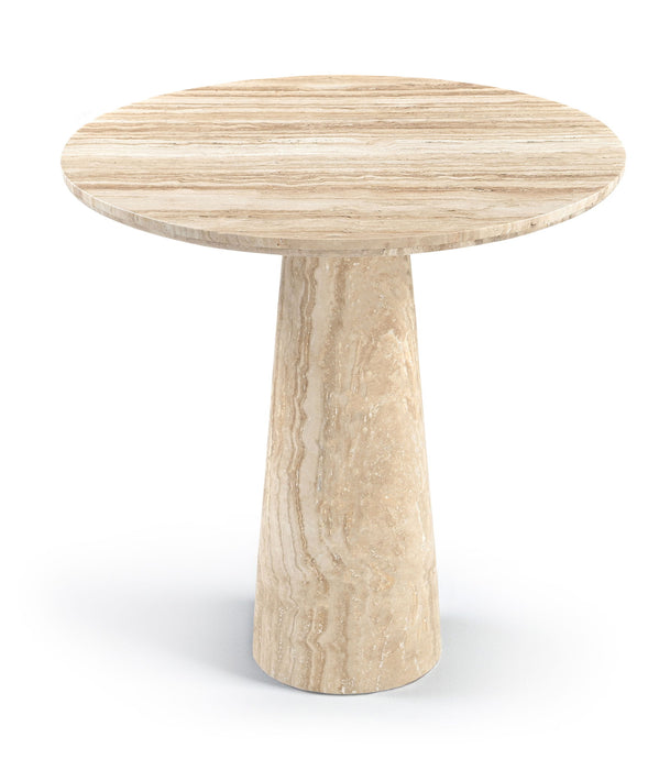 Fontelina - 30" Genuine Marble Bistro Dining Table - Simple Home Plus