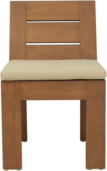 Mirella - Water Resistant Fabric Upholstered Outdoor Patio Dining Side Chair - Simple Home Plus