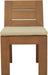 Mirella - Water Resistant Fabric Upholstered Outdoor Patio Dining Side Chair - Simple Home Plus