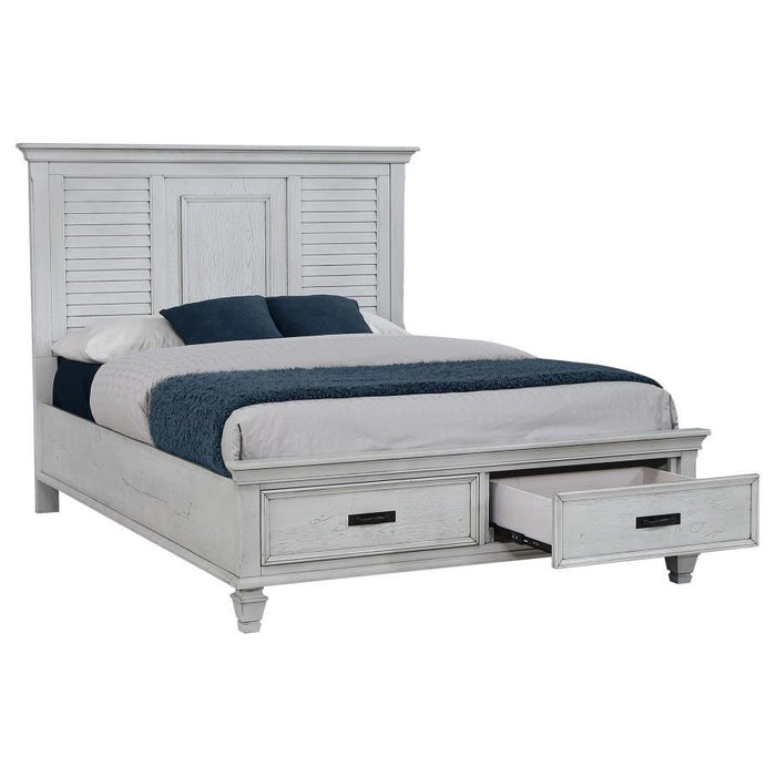 Franco - Wood Storage Panel Bed - Simple Home Plus