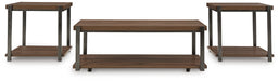 Trindwick - Brown / Gun Metal - Occasional Table Set (Set of 3) - Simple Home Plus