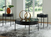 Ardoline - Black - Occasional Table Set (Set of 3) - Simple Home Plus