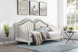 Evangeline - Upholstered Twin Daybed - Silver Oak - Simple Home Plus