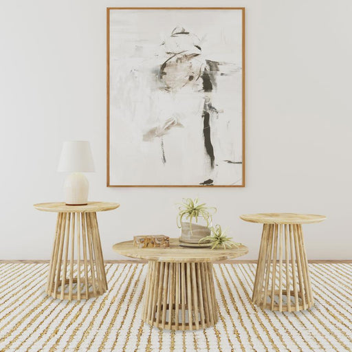 Touhy - Round Coffee Table Set - Simple Home Plus