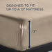 Linens - Tempur Classic Cotton Sheet Set - Sandstone - Simple Home Plus