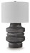 Wahida - Distressed Black - Poly Table Lamp - Simple Home Plus