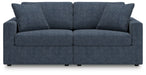 Modmax - Ink - 2-Piece Sectional Loveseat - Fabric - Simple Home Plus