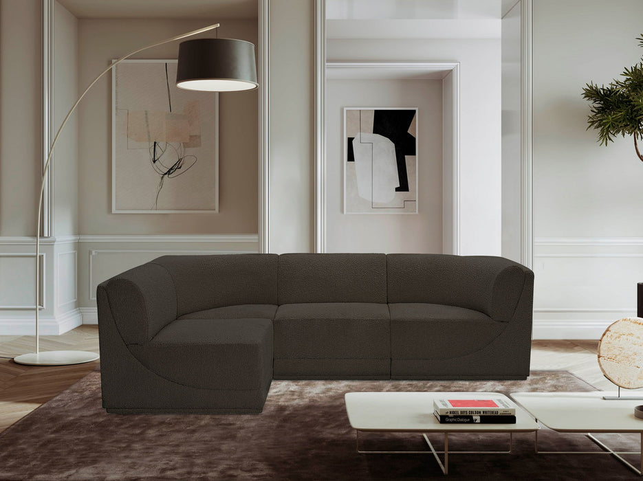Ollie - 4 Piece Modular Sectional - Simple Home Plus