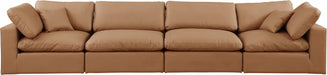 Comfy - Faux Leather Modular Sofa 4 Seats - Simple Home Plus