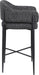 Dame - Fabric Upholstered Counter Stool (Set of 2) - Simple Home Plus