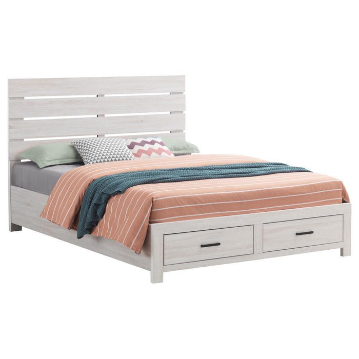 Brantford - Wood Storage Panel Bed - Simple Home Plus