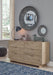 Oliah - Beige - Six Drawer Dresser - 31'' Height - Simple Home Plus