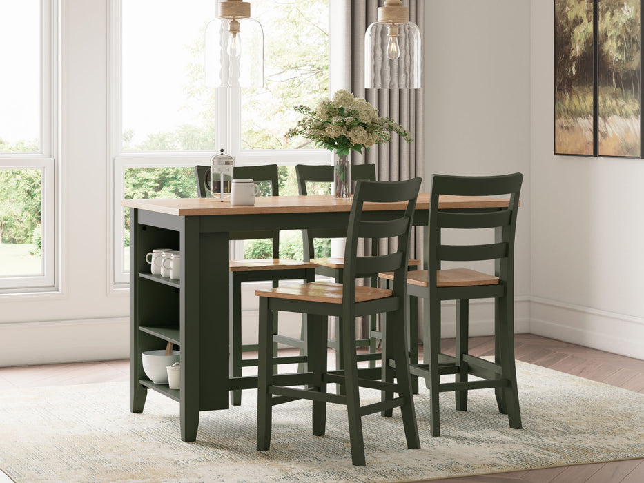 Gesthaven - Rectangular Dining Room Counter Set - Simple Home Plus
