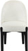 Torino - Upholstered Dining Chair With Brushed Black Base (Set of 2) - Simple Home Plus