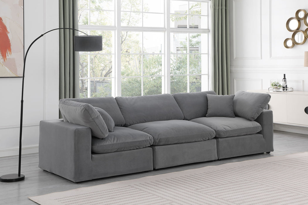 Comfy - Velvet Modular Sofa 3 Seats - Simple Home Plus
