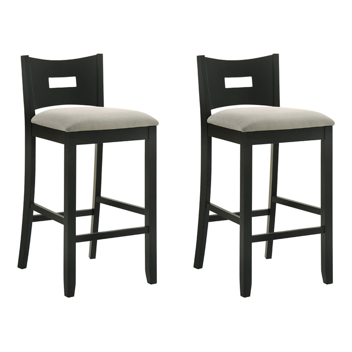 Ren - 26" Counter Height Rubberwood Barstool - Simple Home Plus
