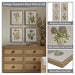 Herbal Botany - Framed Linen Canvas (Set of 4) - Green - Simple Home Plus