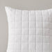 Cocoon - Quilt Top Euro Sham - White - Simple Home Plus