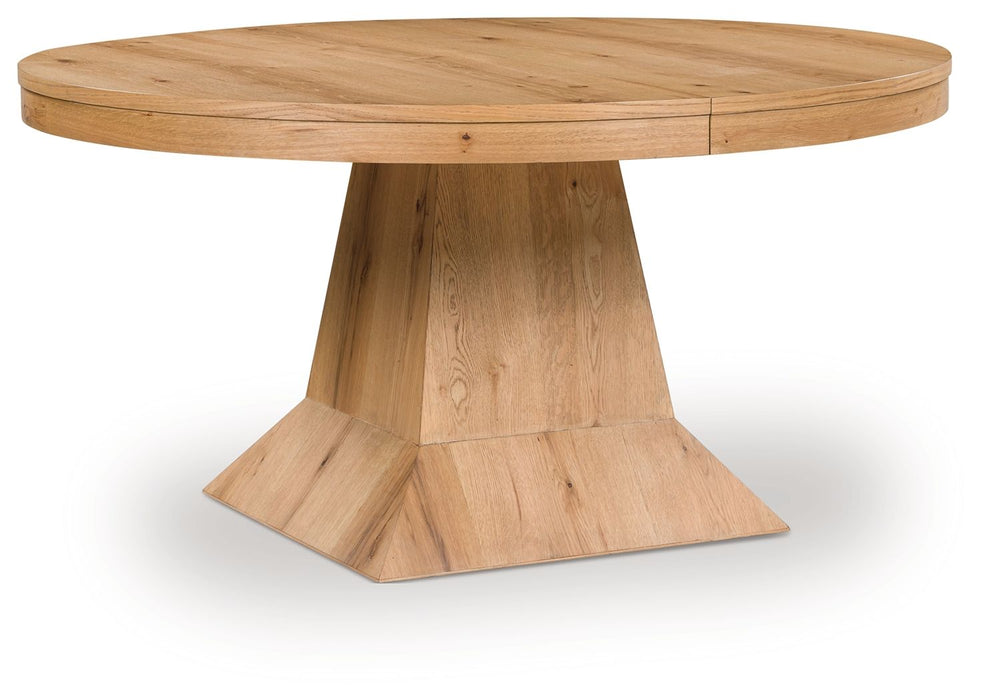 Bracken - Light Brown - Dining Extension Table - Simple Home Plus