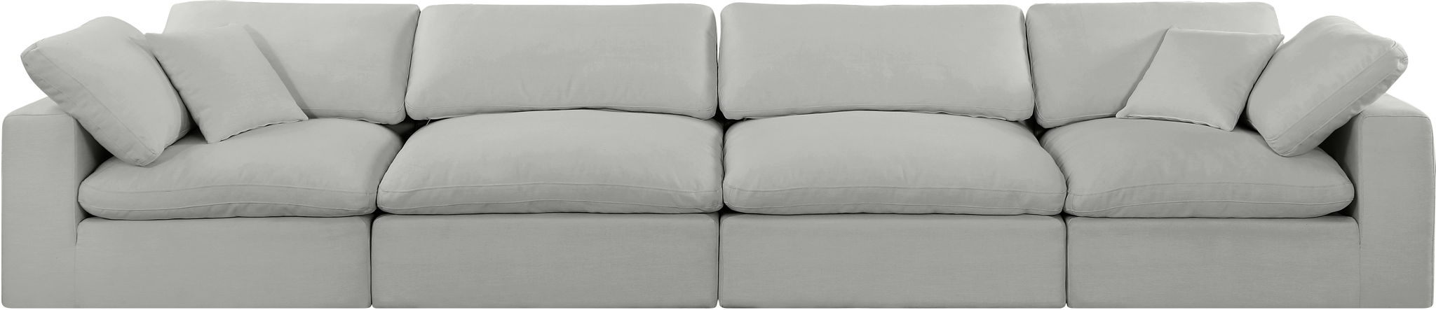 Comfy - Linen Modular Sofa 4 Seats - Simple Home Plus