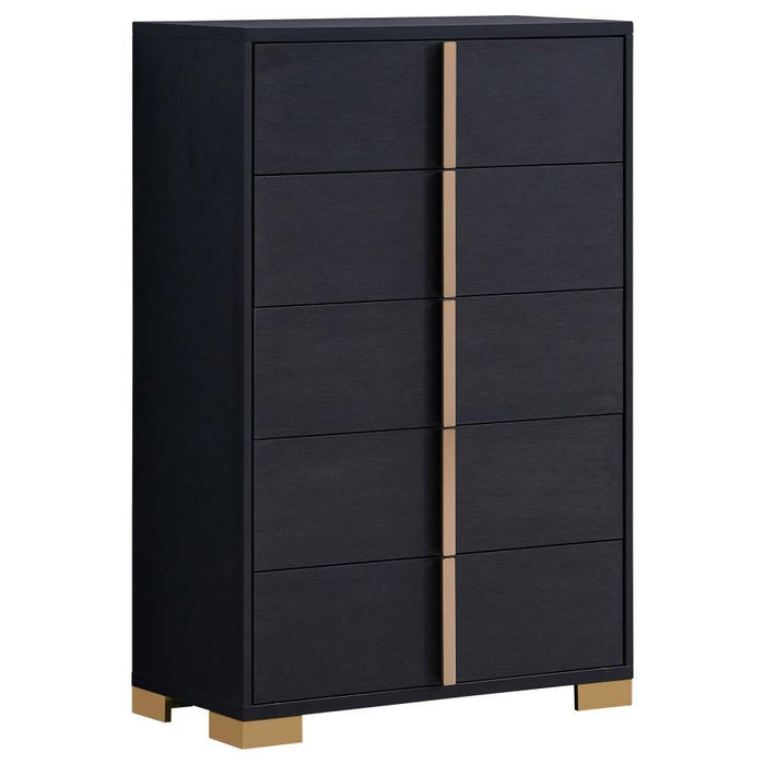 Marceline - 5-Drawer Bedroom Chest - Simple Home Plus