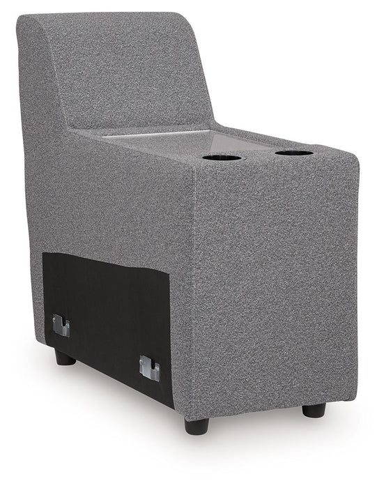 ModMax II - Console With Storage - Salt And Pepper - Simple Home Plus