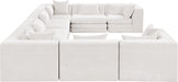 Stellar - 8 Piece Chenille Fabric Upholstered Modular Sectional - Simple Home Plus