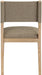 Avon - Linen Textured Performance Fabric Upholstered Dining Side Chair (Set of 2) - Simple Home Plus