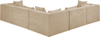 Stellar - 5 Piece Upholstered Modular Sectional - Simple Home Plus