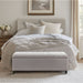 Shandra - Tufted Top Storage Bench - Natural - Simple Home Plus