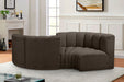 Arc - Boucle Fabric 4 Piece Curved Modular Sofa - Simple Home Plus