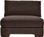 Hammond - Velvet Performance Fabric Upholstered Armless Chair - Simple Home Plus