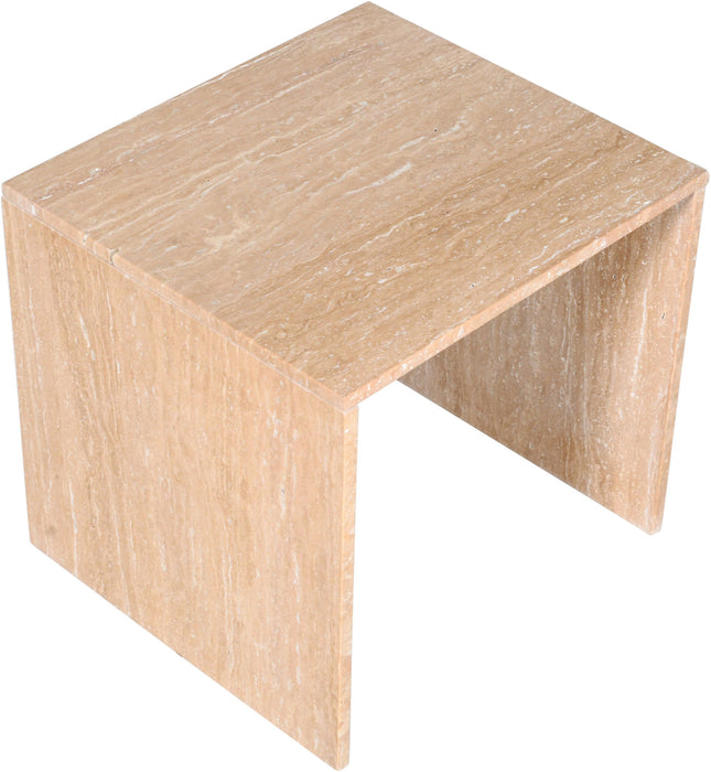 Vernazza - Travertine Table - Simple Home Plus