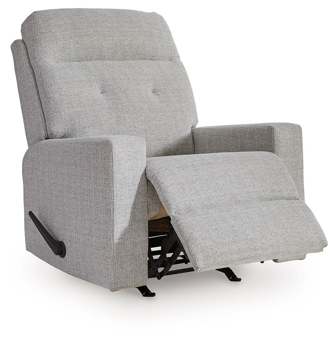 Skillins - Stone - Rocker Recliner - Simple Home Plus