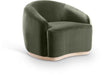 Gustavo - Velvet Upholstered Chair - Simple Home Plus