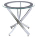 Brooke - Round Glass Top Coffee Table Set - Simple Home Plus