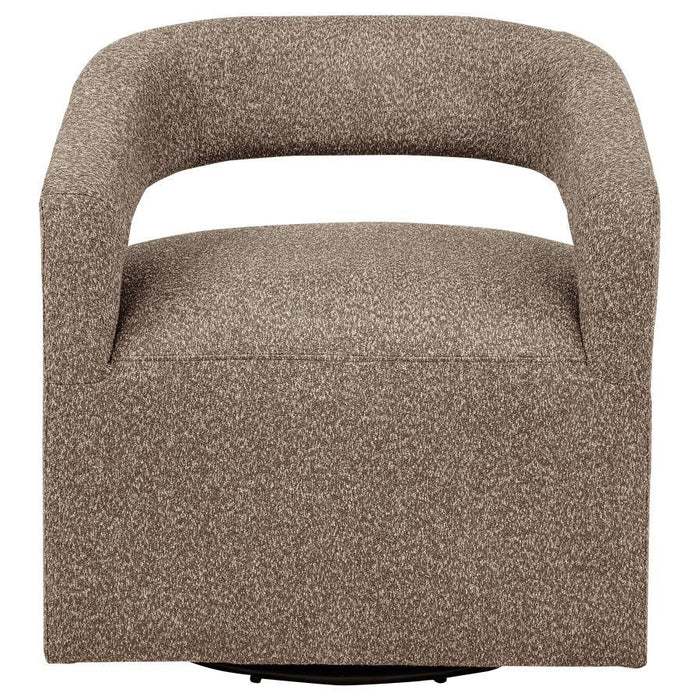 Westhill - Boucle Upholstered Swivel Accent Chair - Simple Home Plus