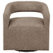 Westhill - Boucle Upholstered Swivel Accent Chair - Simple Home Plus