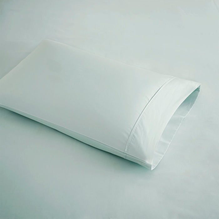 600 Thread Count - Cooling Cotton Blend 4 Piece King Sheet Set - Seafoam - Simple Home Plus