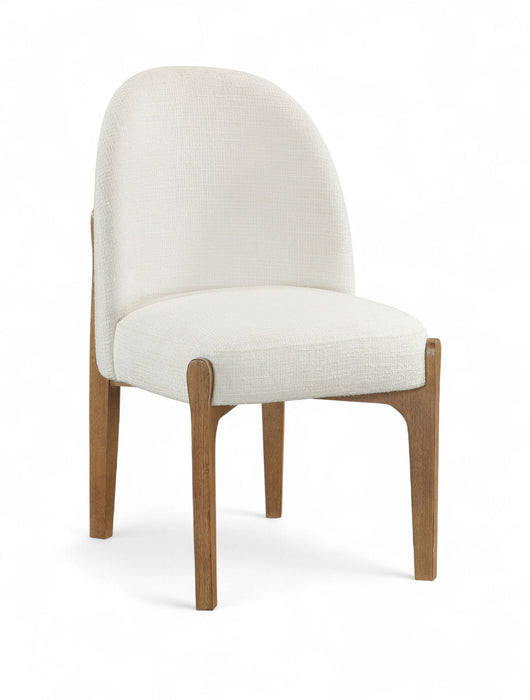 Torino - Upholstered Dining Chair With Brushed Brown Base (Set of 2) - Simple Home Plus