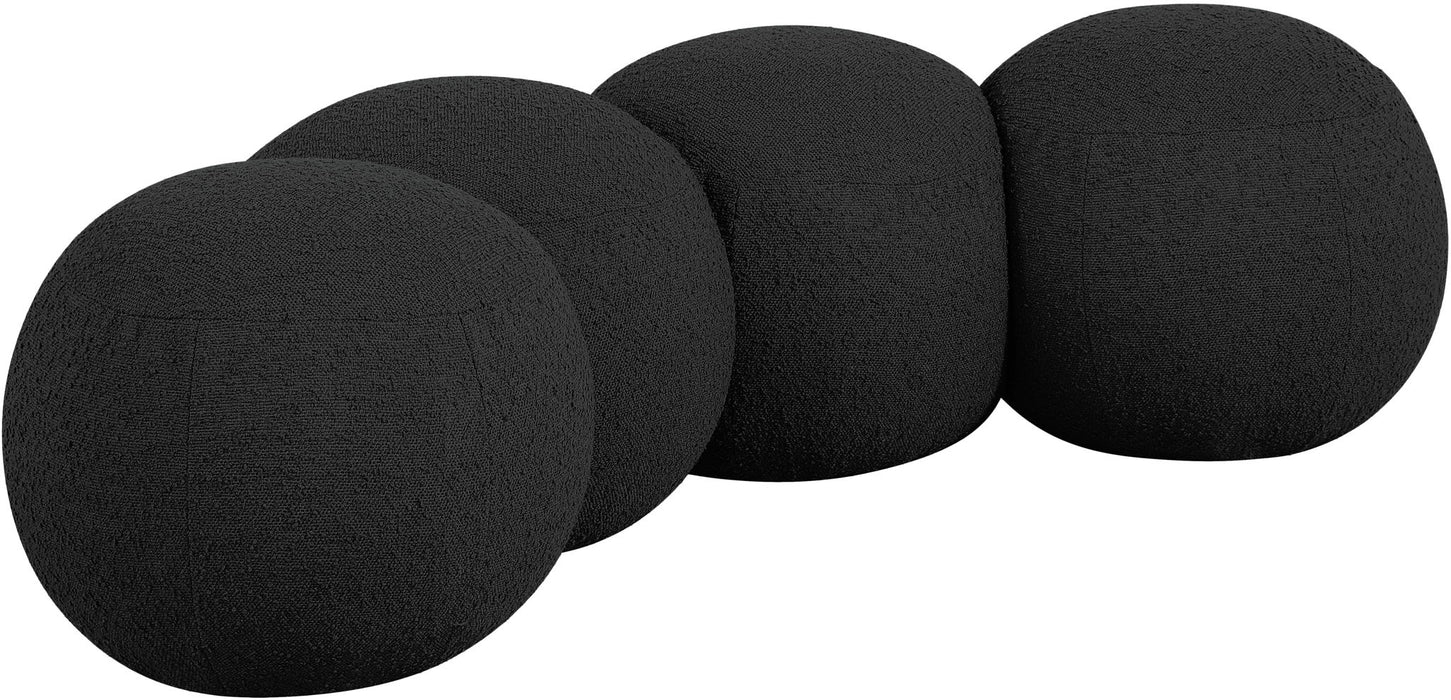 Apollo - Boucle Fabric Bench - Simple Home Plus