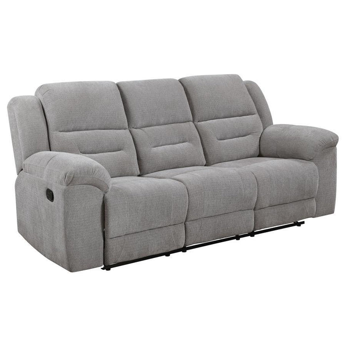 Gilson - Chenille Upholstered Sofa Set - Simple Home Plus