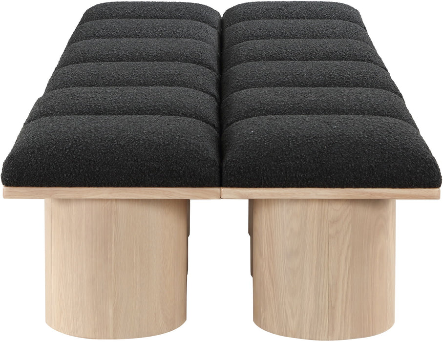 Pavilion - 12 Piece Modular Bench With Natural Base - Simple Home Plus